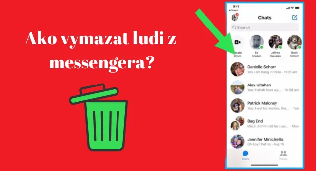 ako vymazat ludi z messengera