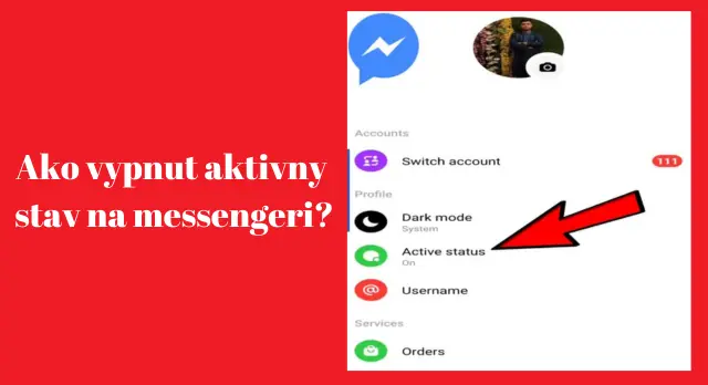 ako vypnut aktivny stav na messengeri
