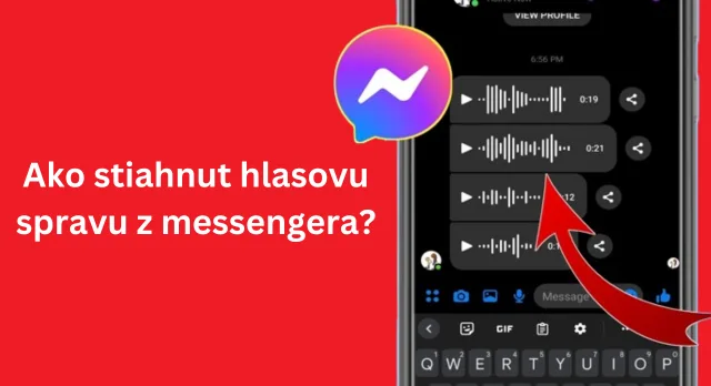 ako stiahnut hlasovu spravu z messengeru