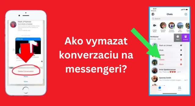 ako vymazat konverzaciu na messengeri