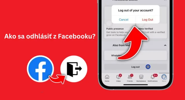 ako sa odhlásiť z facebooku